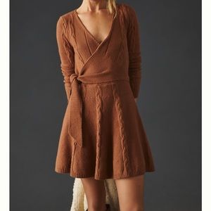 Anthro sweater dress